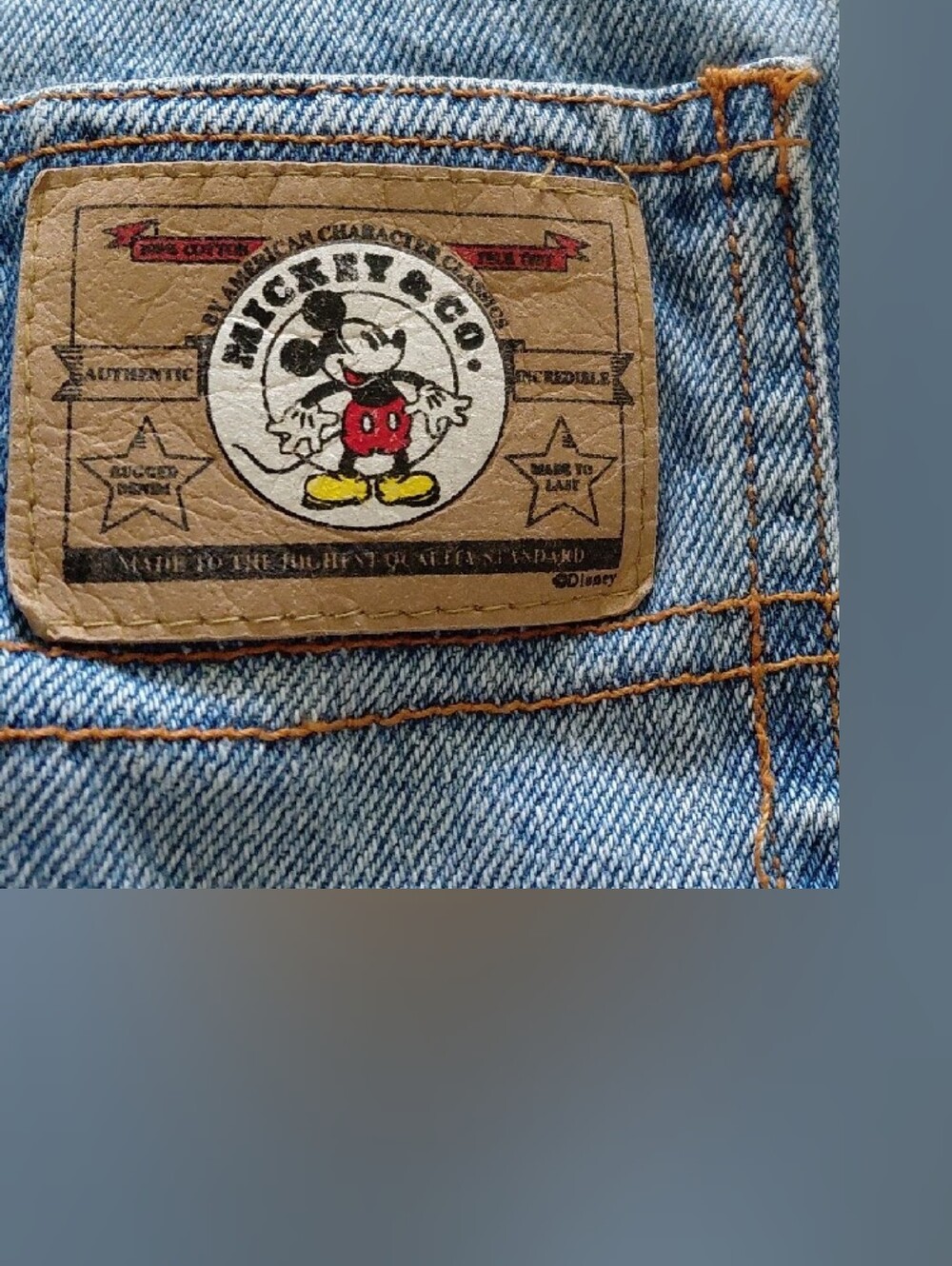 Cute Denim Minnie Mouse Girls' Overalls - Mickey & Co Disney - Picture 9 of 9